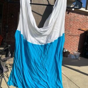 Bottega Veneta Two Tone Sleeveless Top Medium Damaged